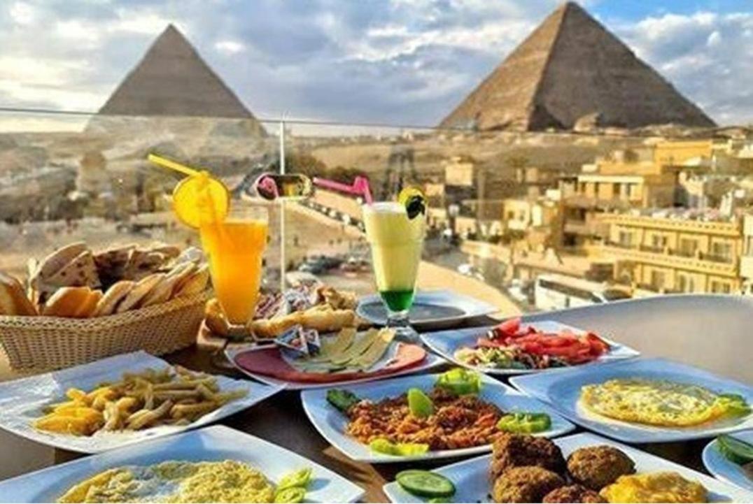 Alaa Eldein Pyramids Lights Hotel Kafret el-Gabal Buitenkant foto