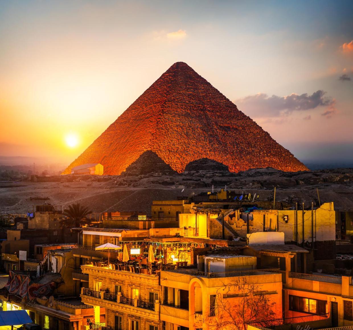 Alaa Eldein Pyramids Lights Hotel Kafret el-Gabal Buitenkant foto